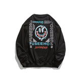 Crew Neck Sweatshirts for Men Menswear Autumn Clothes Printed Crew Neck Sweatshirt Boys Sports Top
