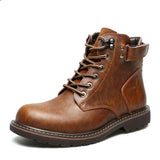 Men's Boots Work Boot Men Casual Hiking Boots Winter Men's Fleece-Lined Dr. Martens Boots Casual Fashion Men's Shoes