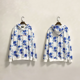 Kanye West Sunday Service Hoodie Floral Terry Hoodie