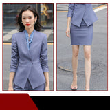 Interview Suit Women Fall Winter Fashion Work Clothes