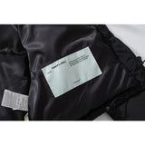 Off White Coats Letter Thickened Cotton Padded Coat Men And Women Hooded Cotton Coat