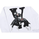Vlone Men And Women Loose Hoodie Coat