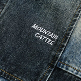 Men Denim Jackets Spring and Autumn Denim Jacket Trendy Baggy Casual Jacket Men