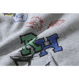 Kanye West Sunday Service Hoodie Autumn And Winter Hand Painted Graffiti Couple Hooded Sweater
