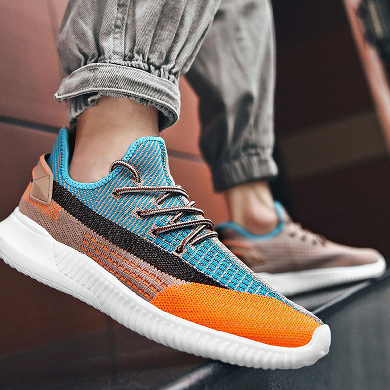 Men Sneakers Men Walking Shoes For Jogging Breathable Lightweight Shoes Summer Men's Shoes Mesh Shoes Leisure Sports