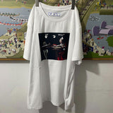 Off White T Shirt Arrow Casual Printed Men'S And Women'S Short Sleeve Tshirt Cotton Owt