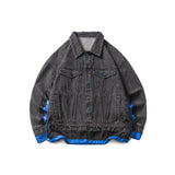 Men Denim Jackets Spring and Autumn Denim Jacket Men's Coat