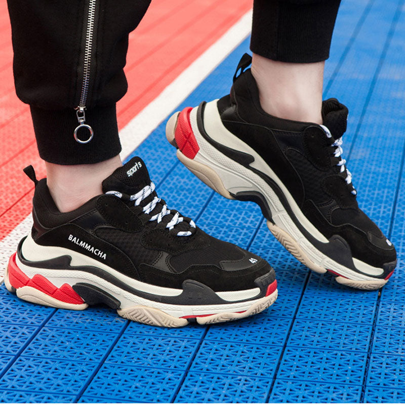 Men's Sneaks Men's Retro Running Shoes Sneakers plus Size Comfort Soft Bottom