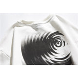 Crew Neck Sweatshirts for Men Men's Autumn Sweater Loose Solid Color Personalized Printed round Neck
