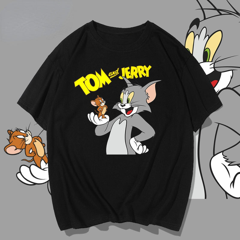 Tom And Jerry T Shirt Cat And Mouse Loose