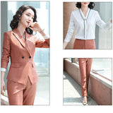Interview Suit Women Fall/Winter Slim Green Tooling
