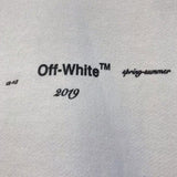 Off White Crew Neck Pullover Sweatshirt Plus Size Retro Sports Sweatshirts Owt