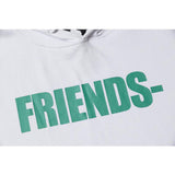 Vlone Hoodie Autumn And Winter Friens Popular Sweater Letter V Hooded Sweater