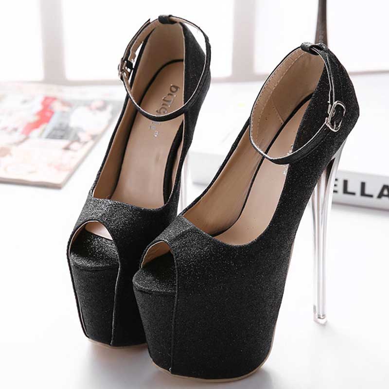 Gold Heels High Heels Stiletto Peep-Toe Sandals