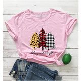 Merry and Bright Sweatshirts Christmas Printed T-shirt