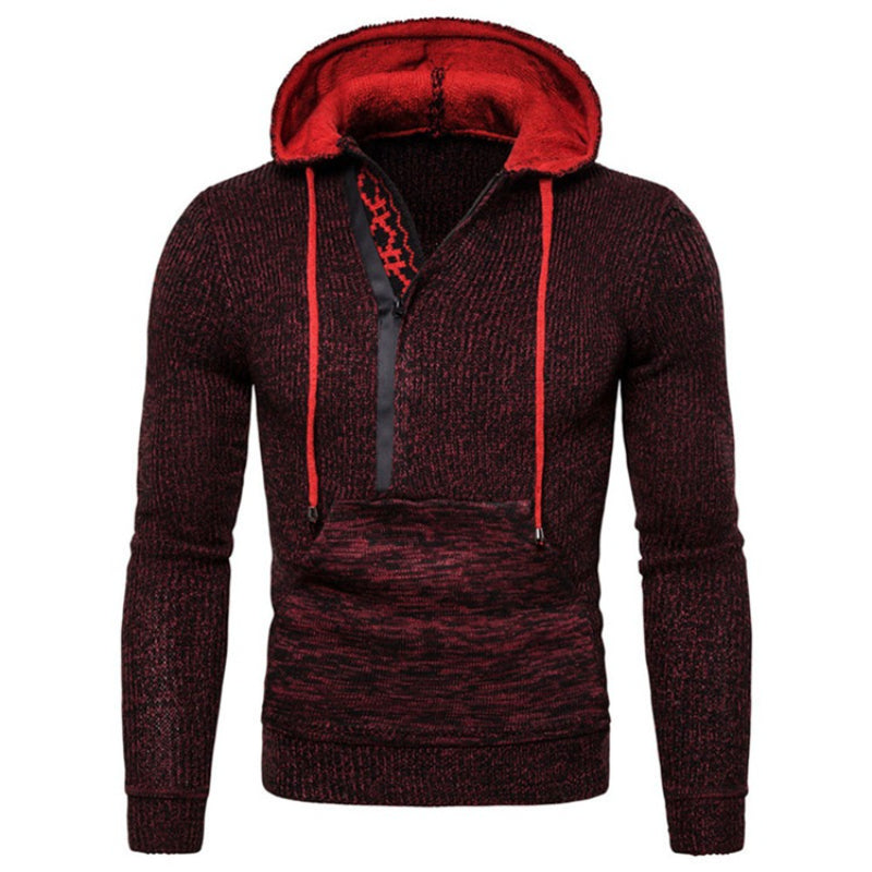 Baja Hoodie Solid Color Hooded Sweater