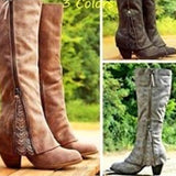 Beth Dutton Shoes Women's Boots Tassel Women's Shoes Fashion High Leg Boot