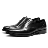 Men's Dress Shoes Classic Leather Oxfords Casual Cushioned Loafer Men Leather Shoes Business Casual Leather Shoes
