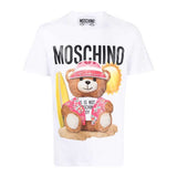 Moschino T Shirt Sunshine Teddy Bear Short Sleeve T-Shirt Men And Women