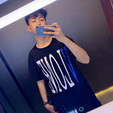 Vlone T Shirt Short-Sleeved Men'S T-Shirt Women'S Loose Large Size