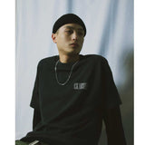 Askyurself T Shirt Paisley Embossed Three-Dimensional Puff Print Distressed