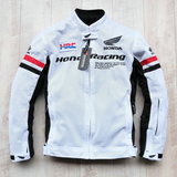 Honda Hrc Motorcycle Jacket Summer Motorcycle Cycling Clothing Men'S Motorcycle Breathable Racing Suit
