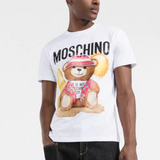 Moschino T Shirt Sunshine Teddy Bear Short Sleeve T-Shirt Men And Women