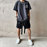 Askyurself T Shirt Old Short-Sleeved Men's T-shirt Summer Top