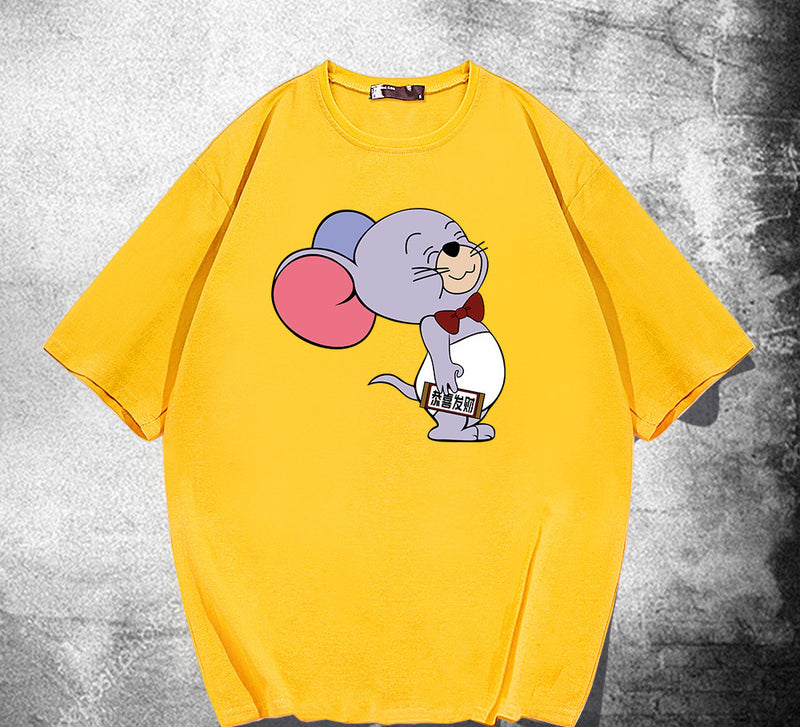 Tom And Jerry T Shirt Cartoon Half Sleeve