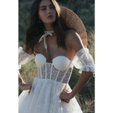 Lady Gaga Dress Off-The-Shoulder Lace Princess Dress Bridesmaid Dress