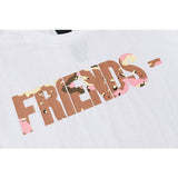 Vlone Short Sleeve Plus Size Retro Sports Popular Men'S And Women'S Cotton Tshirt