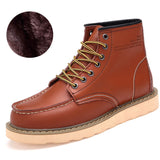 Men's Boots Work Boot Men Casual Hiking Boots Dr. Martens Boots Large Size Men's Autumn and Winter