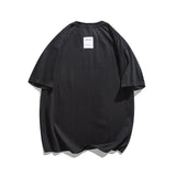 Men T Shitrs Basic Style Labeling Round Neck