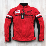 Honda Hrc Motorcycle Jacket Summer Motorcycle Cycling Clothing Men'S Motorcycle Breathable Racing Suit