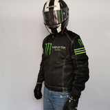 Monster Energy Biker Jacket Summer Men'S Horse Riding Clothing Motorcycle Jacket Breathable Thin