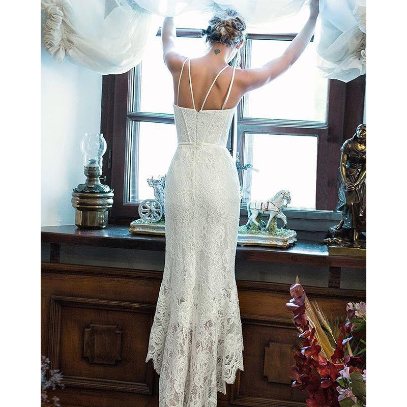 Women Lace Wedding Dress