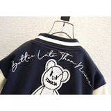 Toddler Boys Jackets Boys' Suit Spring and Autumn Baseball Uniform Gym Clothes