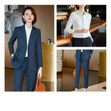 Interview Suit Women Blazer Female Suit
