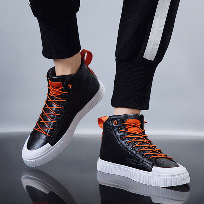 Men Sneakers Men Walking Shoes for Jogging Breathable Lightweight Shoesmen Leather Shoes Sports Casual Shoes