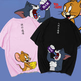 Tom And Jerry T Shirt Talking Tom Cat Printed Loose