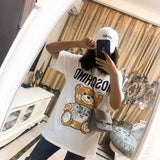 Moschino T Shirt Bear T-Shirt Plus Size Couple