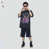 Y2g Shirts for Boys Vintage T-shirt Hip Hop Loose Short Sleeve Men and Women
