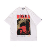 Y2g Shirts for Boys round Neck Short Sleeve Retro Printed Loose T-shirt