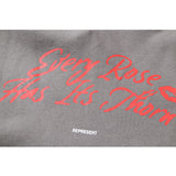 Kanye West Sunday Service Hoodie Autumn And Winter Paris Girl Printed Distressed Vintage Fleece-Lined Hoodie