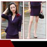 Interview Suit Women's Suit Women's Fashionable Autumn and Winter Overalls