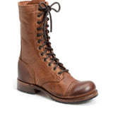Justin Yellowstone Boots Autumn And Winter Pu Round Head Chunky Heel Knight Boots Dr. Martens Boots Men