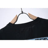 Off White T Shirt Ow Men'S And Women'S Short Sleeve Tshirt Cotton Back Arrow Round Neck Loose Owt