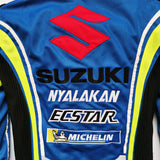 Suzuki Motorcycle Jacket Summer Mesh Breathable Cycling Clothing Men'S Jacket