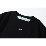 Off White T Shirt Summer Menswear Arrow Print Ow Short Sleeve Tshirt Owt