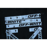 Off White T Shirt Ow Men'S And Women'S Short Sleeve Tshirt Cotton Back Arrow Round Neck Loose Owt